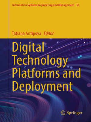 cover image of Digital Technology Platforms and Deployment